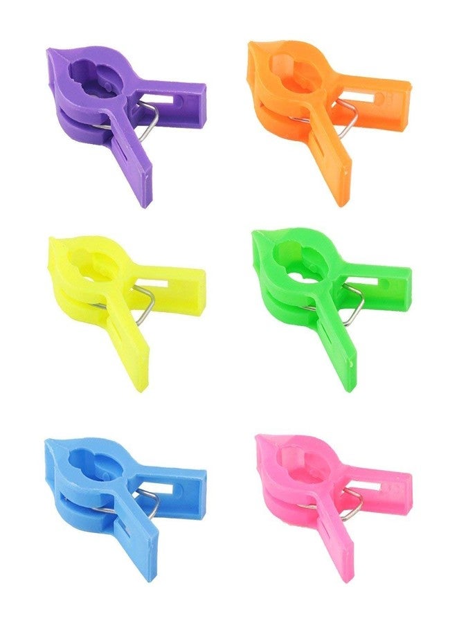Vrct Plastic Cloth Hanging Clips Set of 24 Pieces (2 Dozen) - Image 4